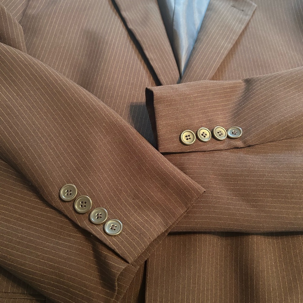 Men’s Classic ITALIAN Hand Tailored WOOL Blazer SIZE 48S